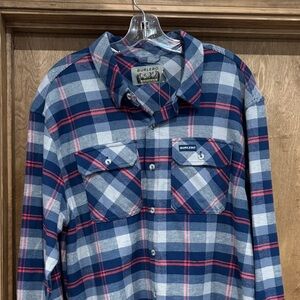 Burlebo Flannel Button Up